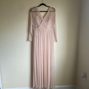 House of CB Sheer Gown with Undergarment